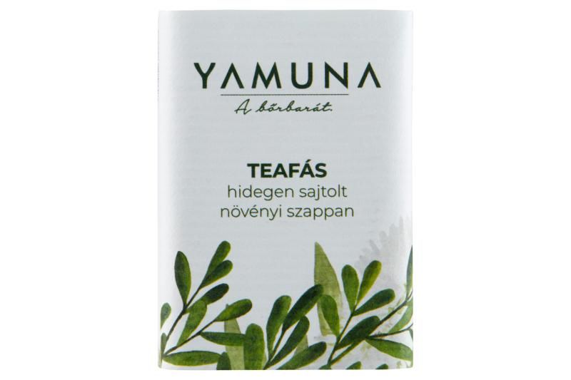 Yamuna teafás hidegen sajtolt növényi szappan 110 g
