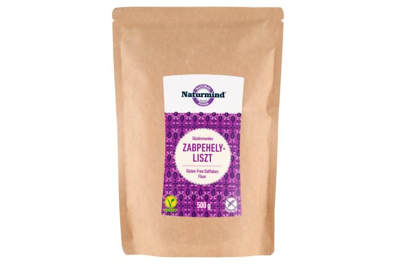 Naturmind gluténmentes zabpehelyliszt 500 g