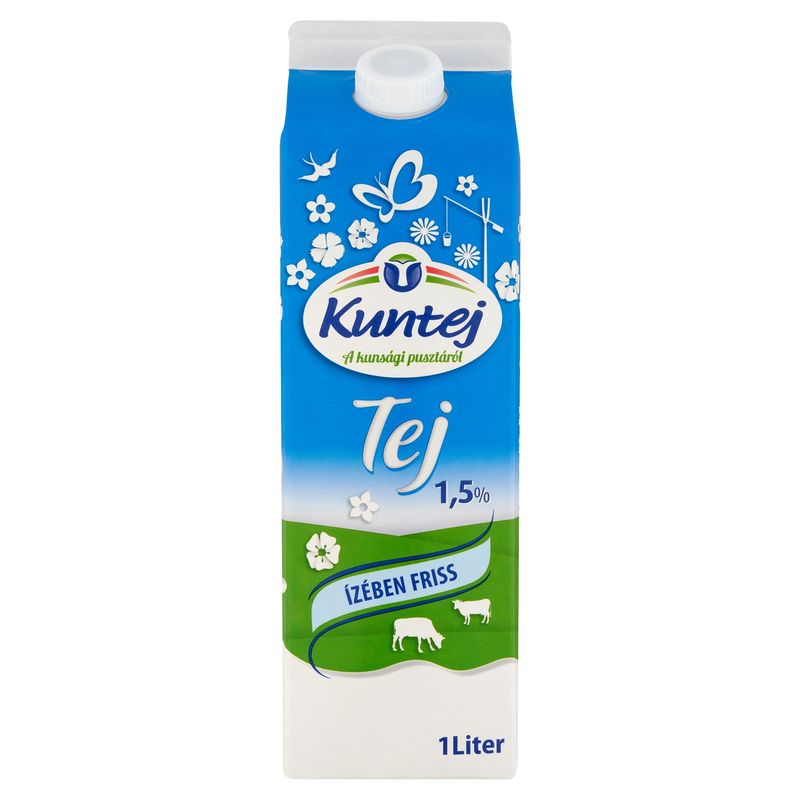 Kunsági ESL tej 1.5% 1 L QQ