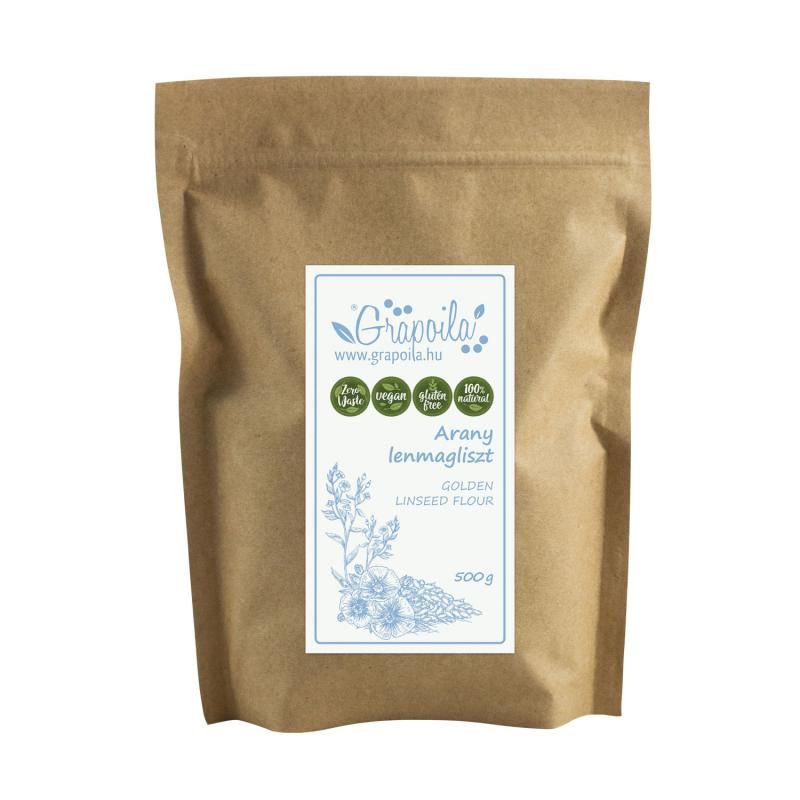 Grapoila arany lenmagliszt 500 g