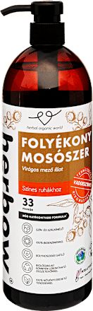 HERBOW FOLYÉKONY MOSÓ- SZER VADGESZ..SZÍNES 1L