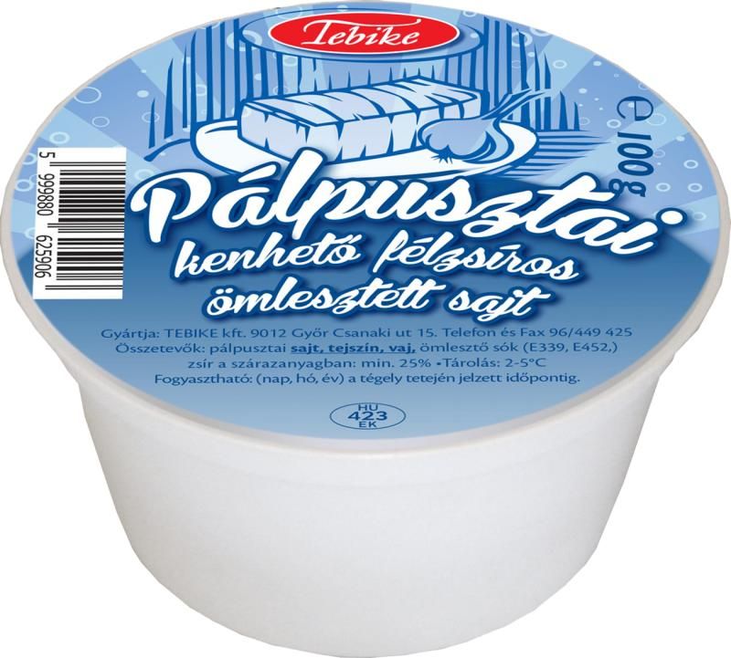 Pálpusztai Ömlesztett Sajt 100g
