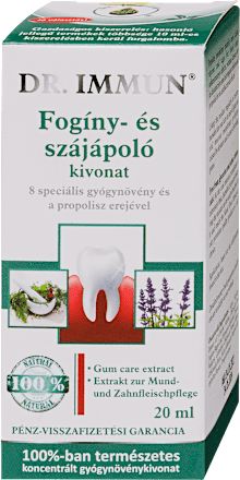 Fogíny- és szájápoló kivonat, 20 ml