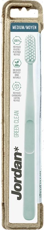 Jordan Green Clean medium fogkefe 1 db