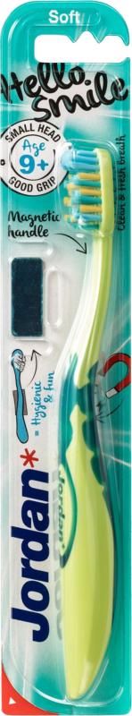 Jordan Hello Smile fogkefe 9+ év feletti gyermekek számára puha sörtével