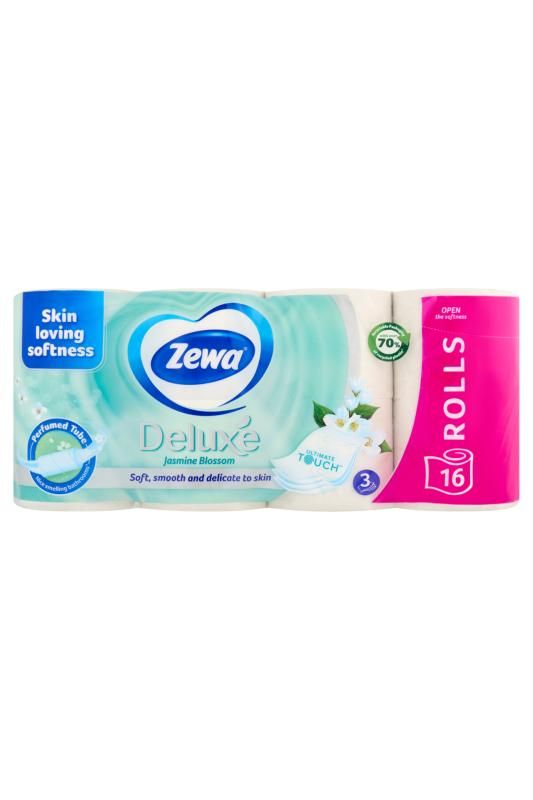 Zewa Deluxe Jasmine Blossom toalettpapír 3 rétegű 16 tekercs