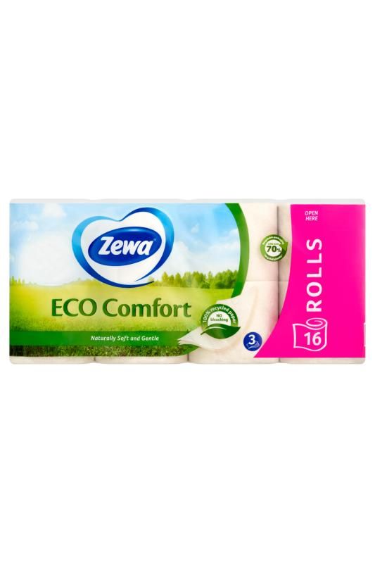 Zewa Eco Comfort 3 rétegű toalettpapír 16 tekercs