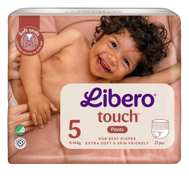 Libero Touch bugyipelenka, méret: 5, 9-14 kg, 27 db