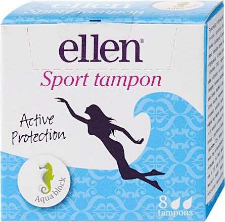 Sport tampon, Active Protection Aqua block, 8 db