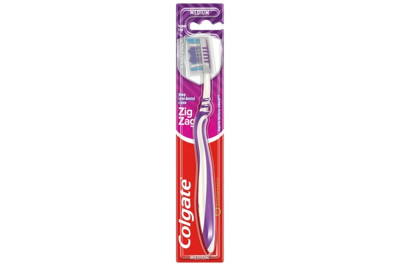 Colgate ZigZag közepes sörtéjű fogkefe 1 db