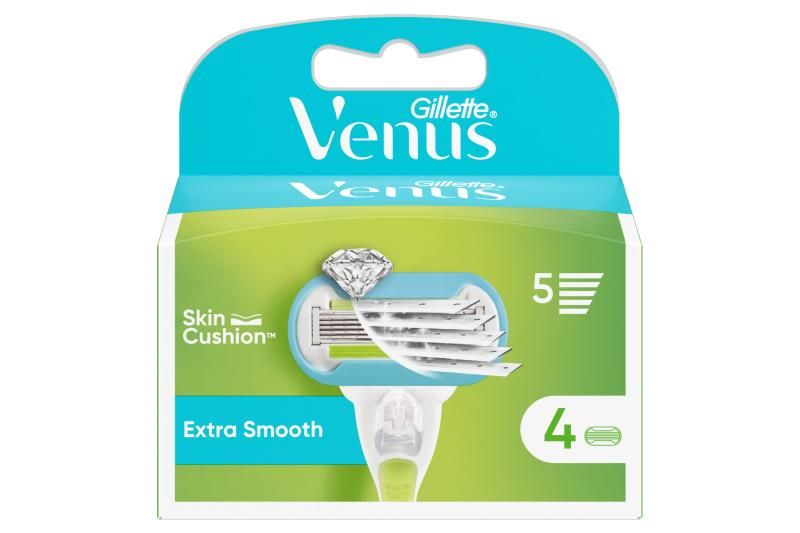 Venus Extra smooth Borotvabetét x4