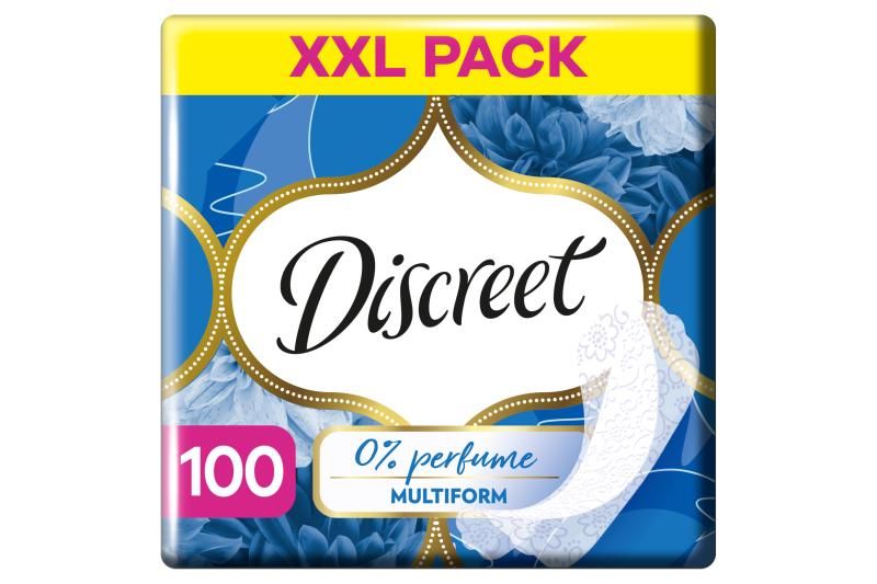 Discreet Légáteresztő Multiform illatmentes Tisztasági Betétek 5x100