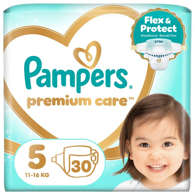 PAMPERS PREMIUM CARE BABAPELENKA 5 MÉRET 30 db