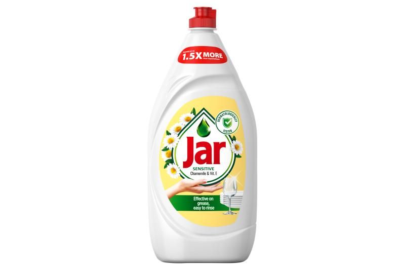 Jar Sensitive Chamomile & Vitamin E Folyékony Mosogatószer, Kézkímélő 1350 ML
