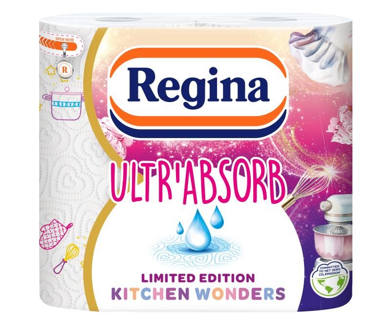 Regina Ultr'Absorb Limited Edition papírtörlő 3 rétegű 2 tekercs 60 lap