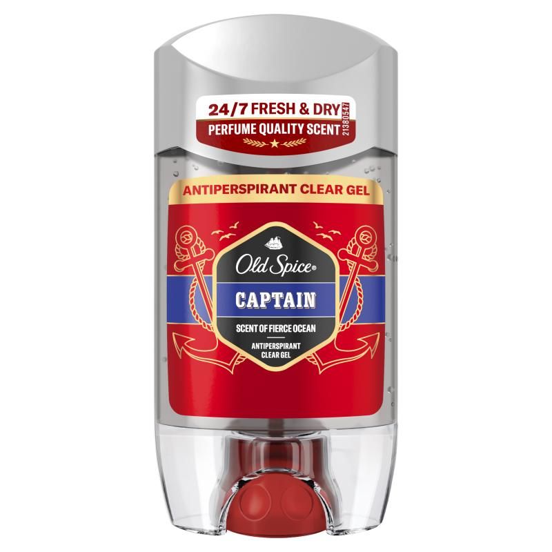 Old Spice Captain Izzadásgátló Gél Férfiaknak, 70 ml