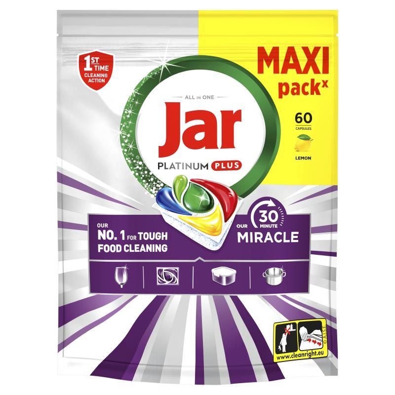 Jar Our 30 Minute Miracle Platinum Plus Mosogatókapszula, 60 db