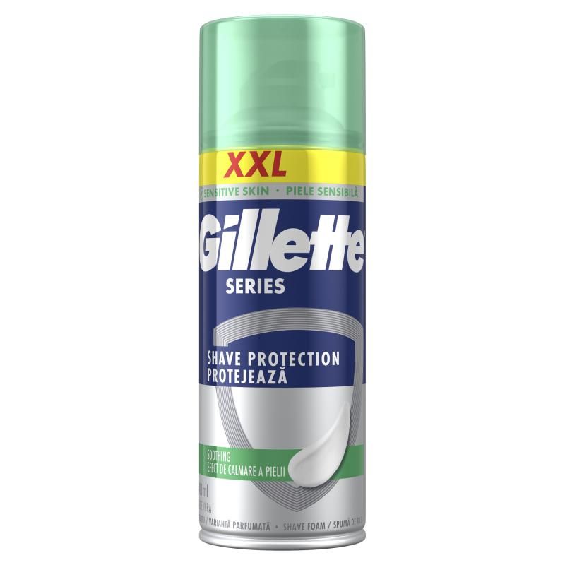 Gillette Series nyugtató hatású borotvahab Aloe Verával 400 ml