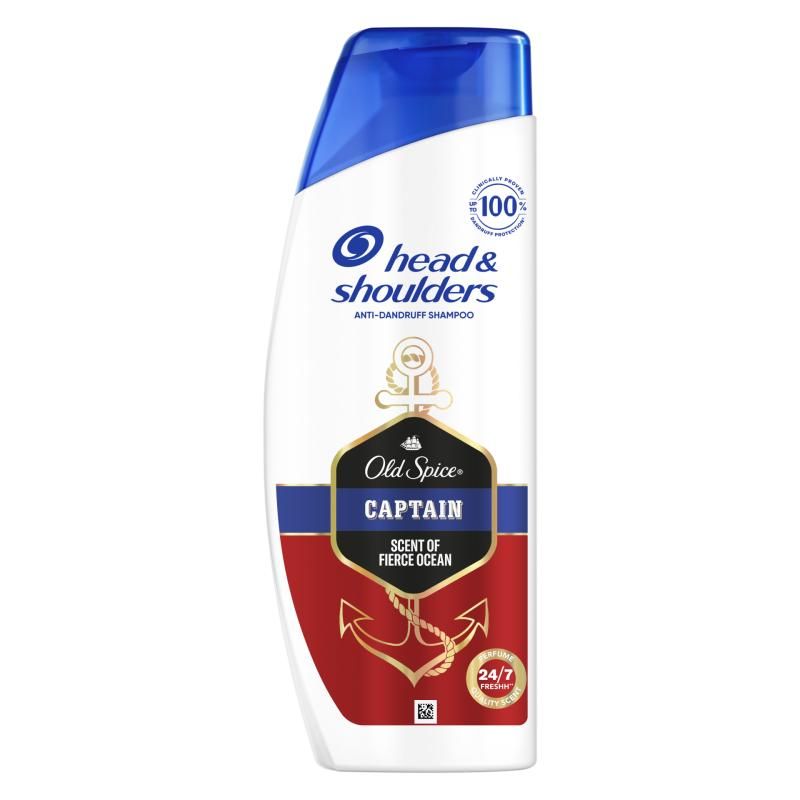 Head & Shoulders x Old Spice Captain korpásodás elleni sampon 400 ml