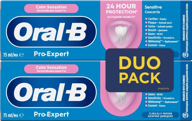 Oral-B Pro-Expert Sensitive Calm Sensation fogkrém 75 ml