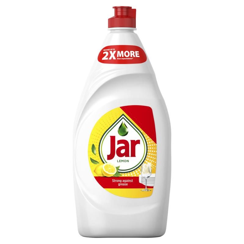 Jar Lemon Folyékony Mosogatószer. Zsíroldó Áztatás Nélkül Eltávolítja A Zsíros Szennyeződéseket750ML