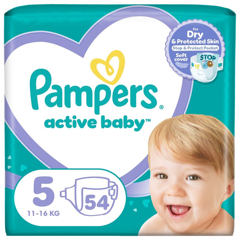 PAMPERS ACT. B. BABAPELENKA 5 MÉRET 54 db