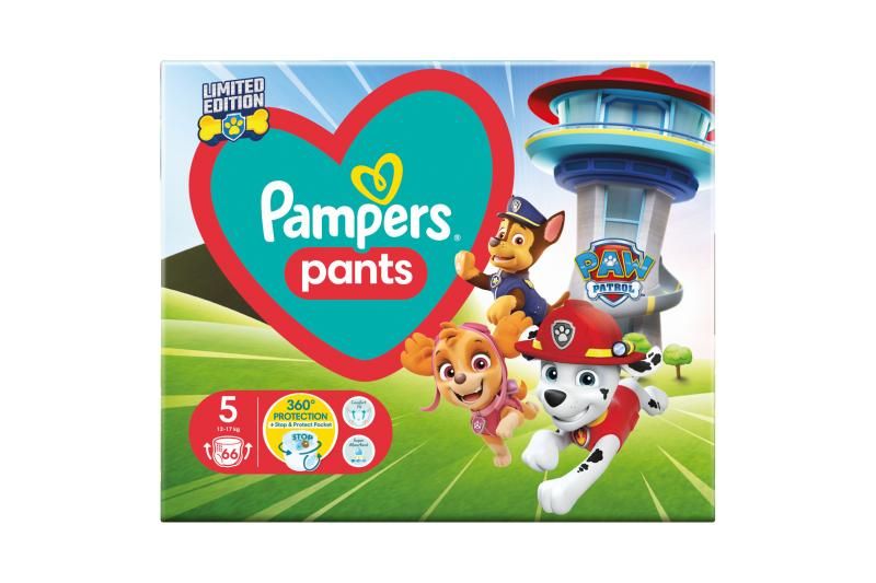 Pampers Active Baby Bugyipelenka, Méret 5, 66 Bugyipelenka, 11kg-17kg