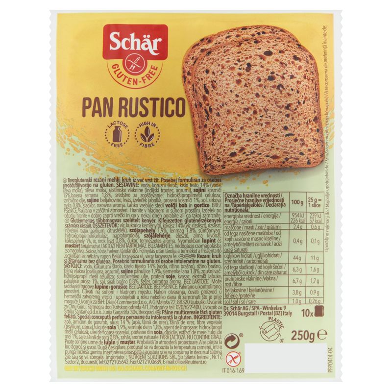 S.PAN RUSTICO 250G