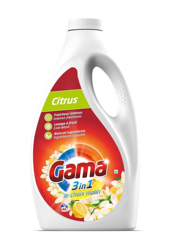 Gama Citrus mosógél 44 mosás 2,2 l