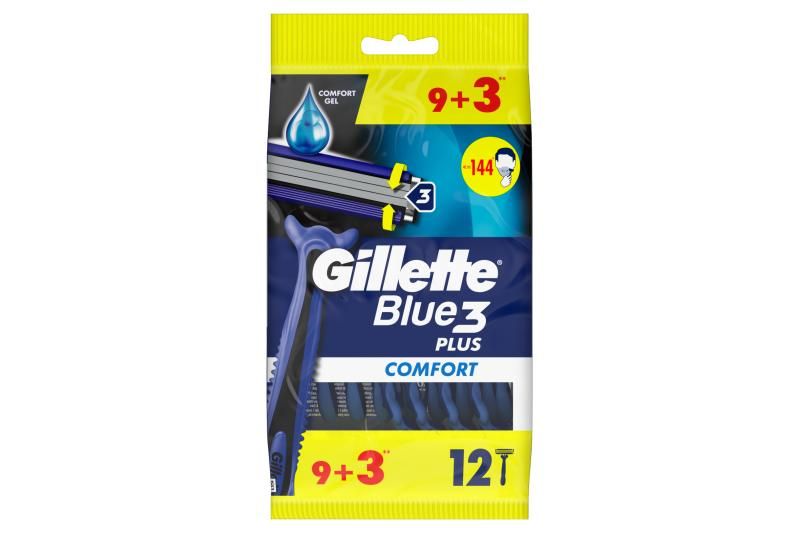 Gillette Blue3 Plus Comfort, Eldobható Borotva Férfiaknak, Darabos Kiszerelés
