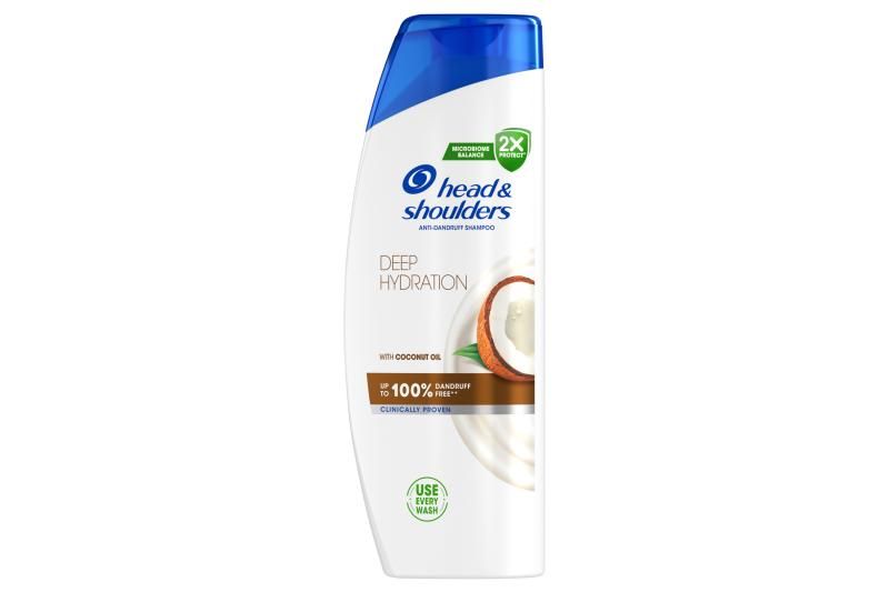 Head & Shoulders Deep Hydration korpa elleni sampon 500ml kókuszolajjal, napi használatra
