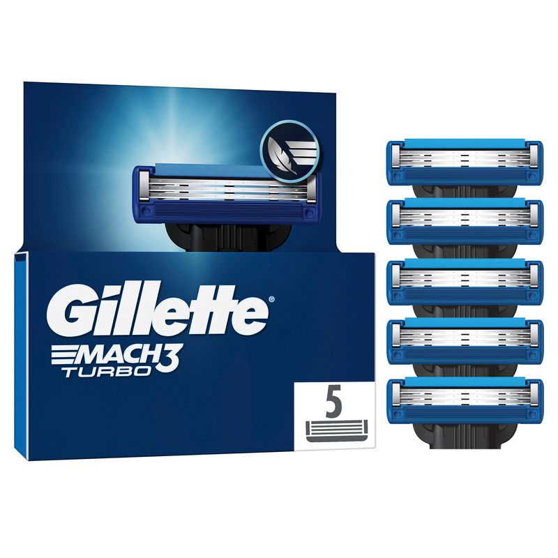 GILLETTE BOROTVAPENGÉK MACH3 TURBO 5DB