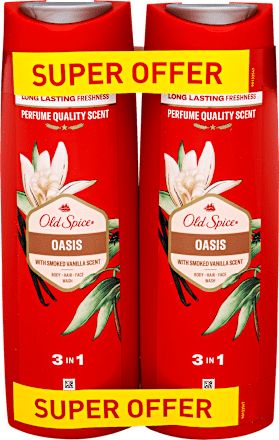 Tusfürdő Oasis, 2x400 ml, 800 ml