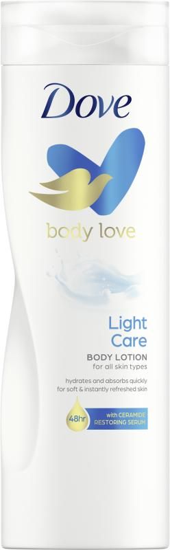 Dove Body Love Light Care testápoló minden bőrtípusra 400 ml