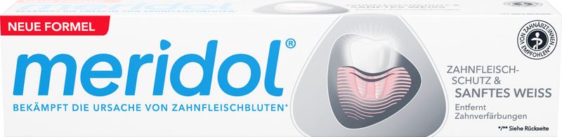 MERIDOL FOGKRÉM LÁGY, FEHÉR 75ML