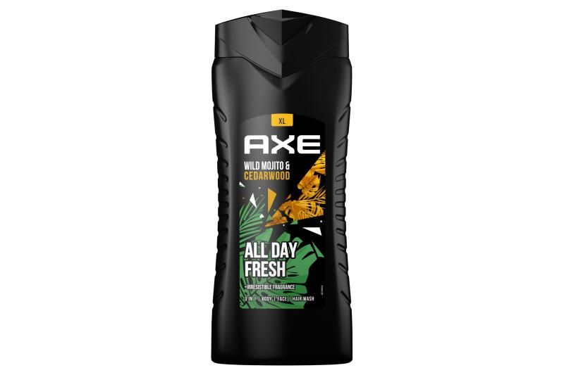 AXE Green Mojito & Cedarwood tusfürdő testre, arcra, hajra 400 ml