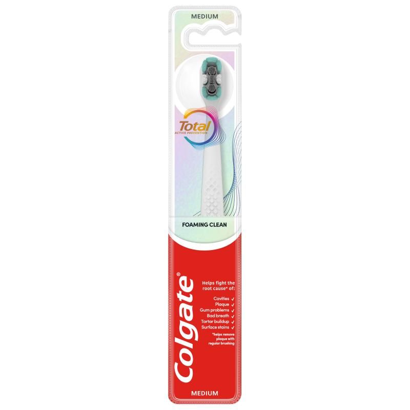 Colgate Total foaming clean medium fogkefe 1 db