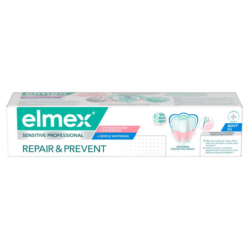 Elmex Sensitive Repair & Prevent Gentle Whitening fogkrém - 75 ml