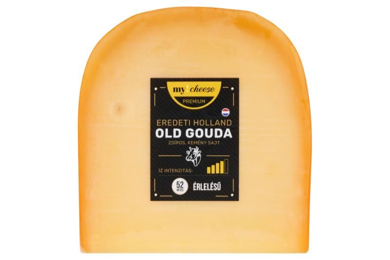 my!cheese Premium eredeti holland old gouda zsíros, kemény sajt 200 g