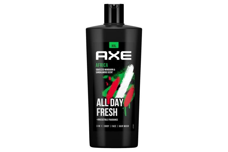 AXE Africa 3 in 1 tusfürdő testre, arcra, hajra 700 ml