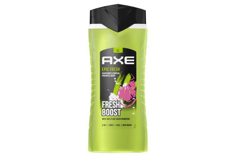 AXE Epic Fresh 3 in 1 tusfürdő testre, arcra, hajra 400 ml
