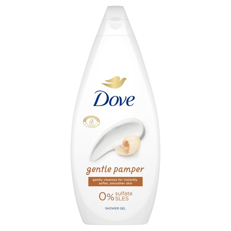 DOVE KRÉM TUSFÜRDŐ GENTLE PAMPER 720 ml