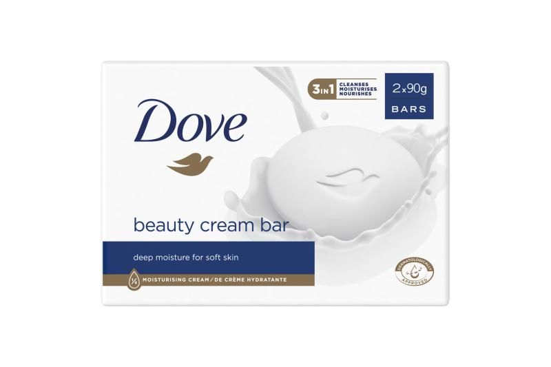 Dove szépségápoló krémszappan 2 x 90 g