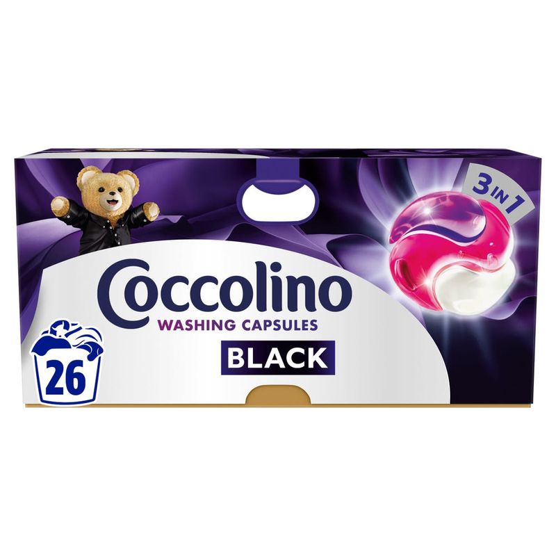 Coccolino Black 3in1 mosókapszula 26 mosás - 26 db