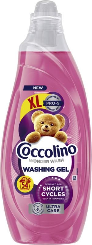 Coccolino Wonder Wash Ultra Care mosószer gyors mosáshoz, 54 mosás, 2.16 l