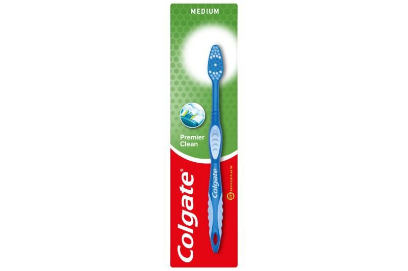 Colgate Premier Clean közepes fogkefe 1 db