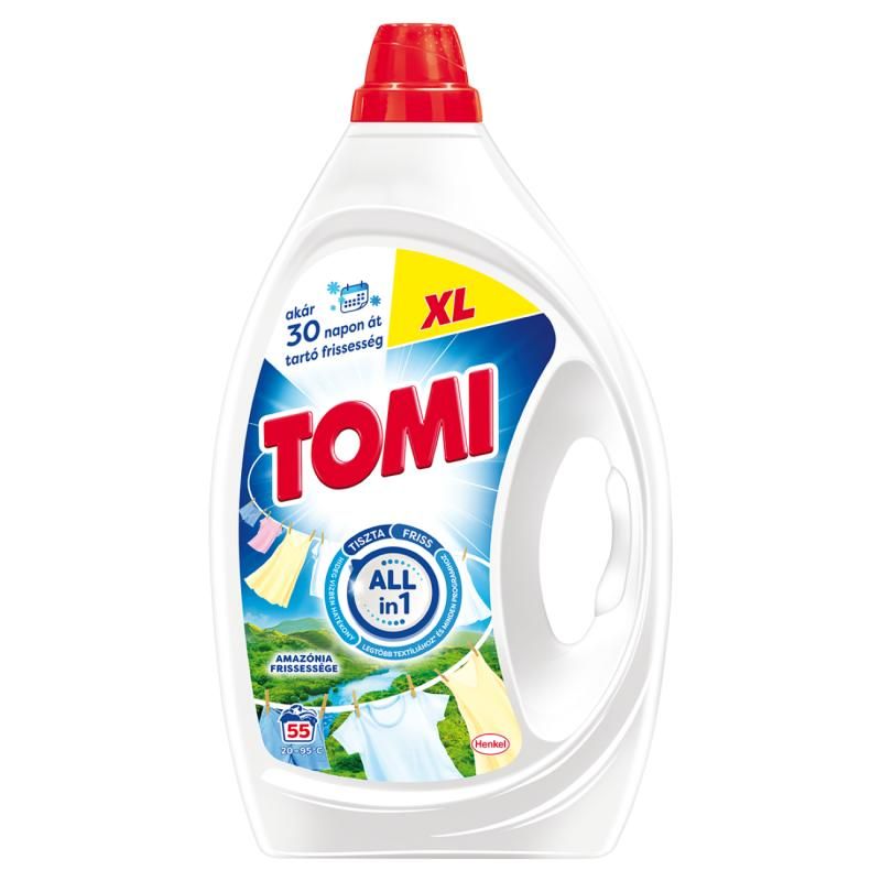 Tomi Amazónia Frissesége mosógél 55 mosás 2,475 l