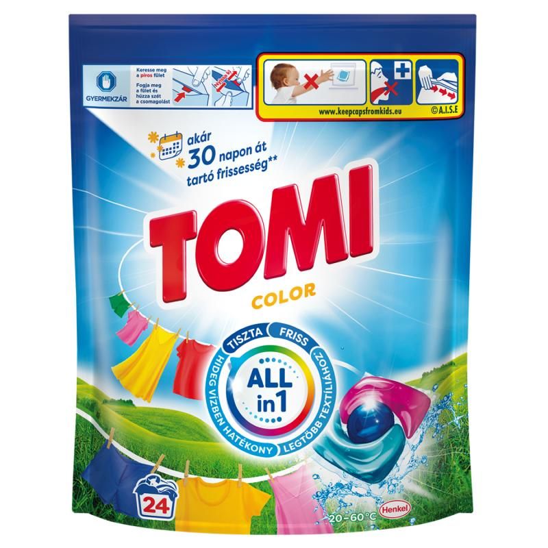 Tomi Color mosókapszula 24 mosás
