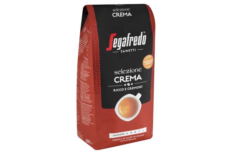 Segafredo Zanetti Selezione Crema szemes pörkölt kávé 1000 g