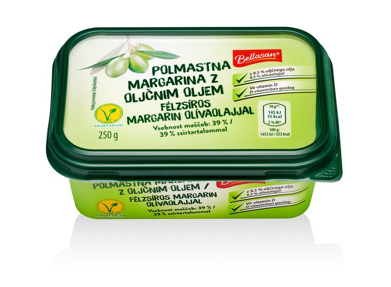 Olivaolajos margarin 250g